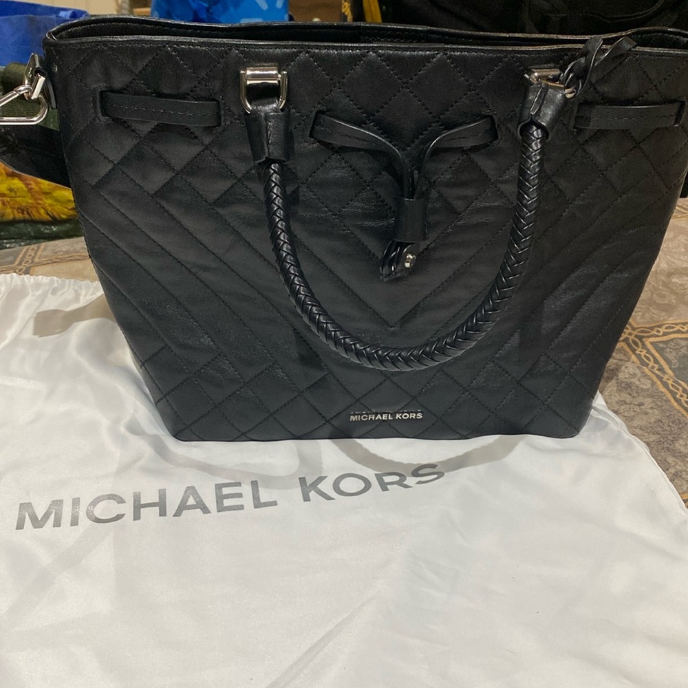 Quilted Leather Michael Kors Handbag